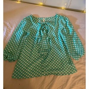 Polka Dot Blouse
